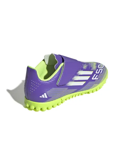 Crampons de football Homme F50 CLUB VEL TF J Violet