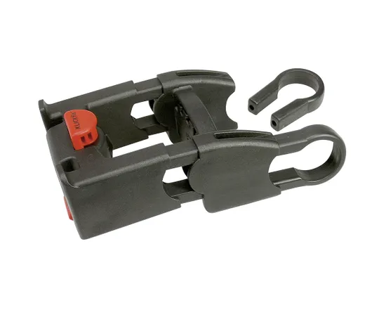 Rallonge de fixation de panier au guidon 43 mm Noir