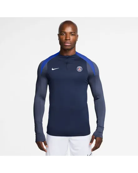Haut d'entrainement Homme PSG M NK DF STRK DRILL TOP K Bleu