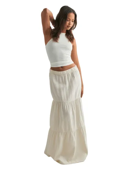 Jupe Maxi Femme PCSIKKA HW MAXI SKIRT WVN NOOS