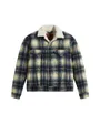 Veste Homme VTG FIT SHERPA TRUCKER Vert