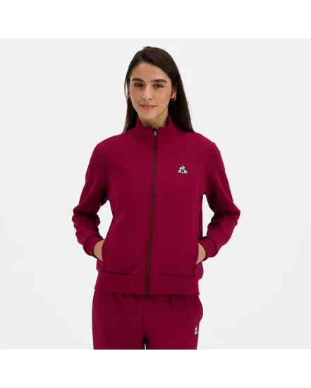 Veste zip Femme HERITAGE SP FZ SWEAT N1 W Rouge