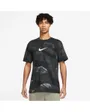 T-shirt manches courtes Homme M NK DF TEE CAMO AOP Gris