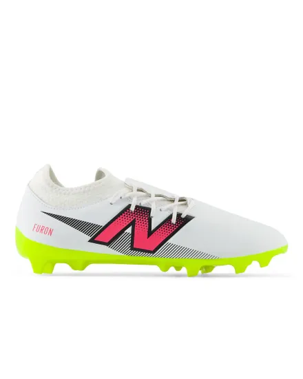 Crampons de football Unisexe FUR DIS FG V7+ P1 Blanc