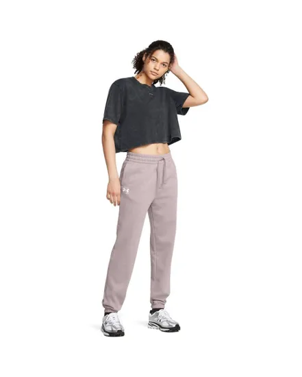 Pantalon de jogging Femme UA RIVAL TERRY JOGGER Gris