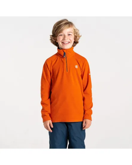 Polaire col zip Enfant FREEHAND FLEECE Orange