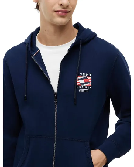 Sweat Capuche Zippé Homme RWB Box Flag TR Full