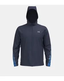 Veste zip à capuche Homme UA VELOCITI STORM HOODED JKT Bleu