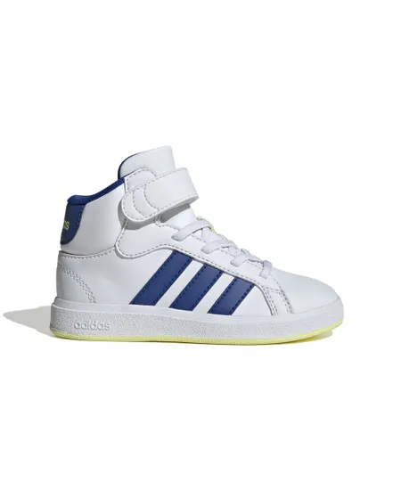 Chaussures Enfant GRAND COURT MID K Blanc