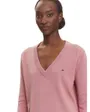 Pull col V Femme ESSENTIAL VNECK Rose