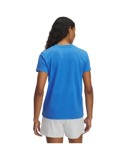 T-shirt Femme UA RIVAL CORE SS Bleu