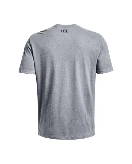 T-SHIRT HOMME UA BIG LOGO FILL SS Gris