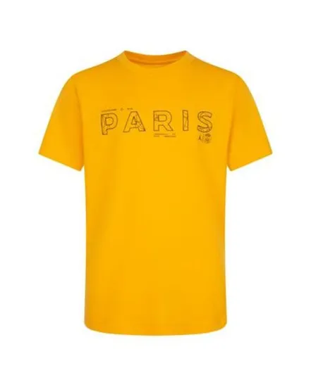 T-shirt manches courtes Enfant PARIS SP23 TEE Jaune