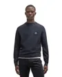 Pull col rondHomme ANION S Bleu Foncé