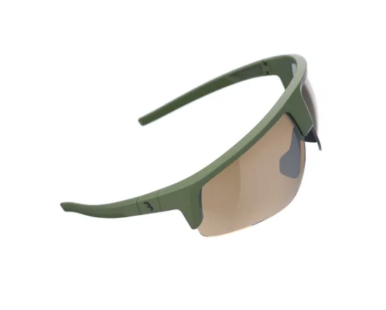 Lunettes Unisexe COMET Vert/Ambre Flash Miroir