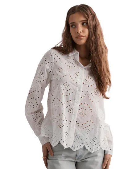 Chemise Femme PCVILDE LS Shirt Woven Noos