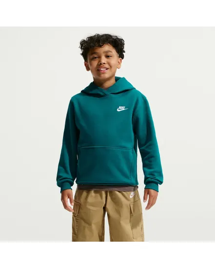 Sweat à capuche Garçon K NSW CLUB FLC HDY LBR Vert