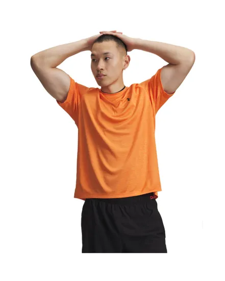T-shirt Homme UA TECH TEXTURED SS Orange