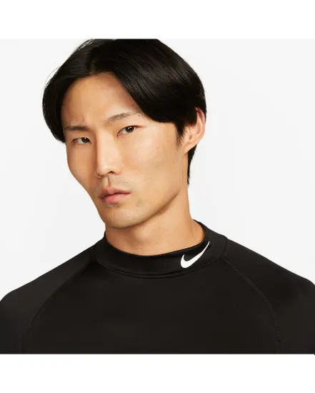 Haut d'entrainement Homme M NP DF TIGHT LS MOCK Noir