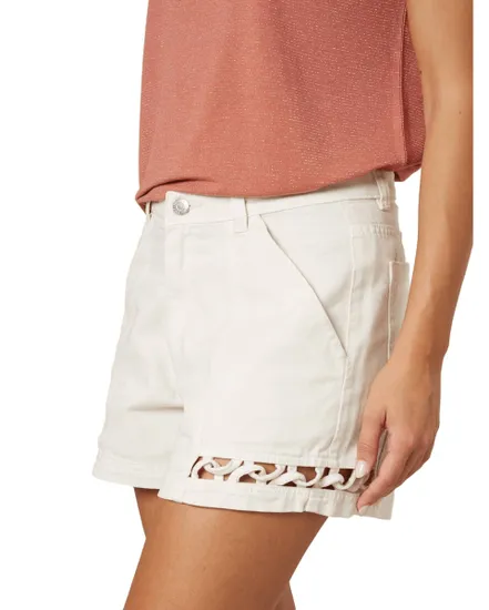Short Femme Deeluxe Derosa Blanc
