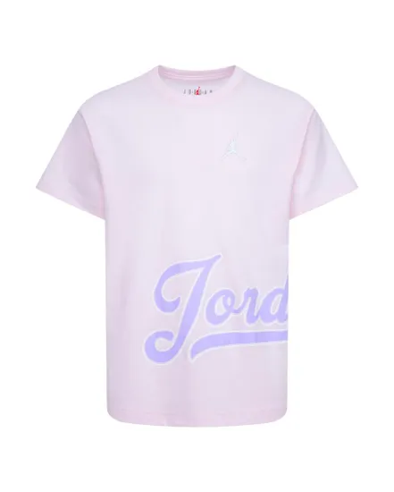 Tee-shirt Fille JORDAN WRAP AROUND SS TEE Rose