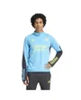 Haut zip manches longues Homme AFC TR TOP Bleu