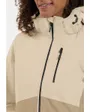 Veste de ski Femme DRIZZLE W SKI JACKET W-PRO 10000 Beige
