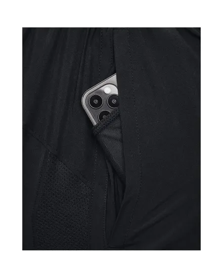 Short Homme UA LAUNCH 5 SHORTS Noir