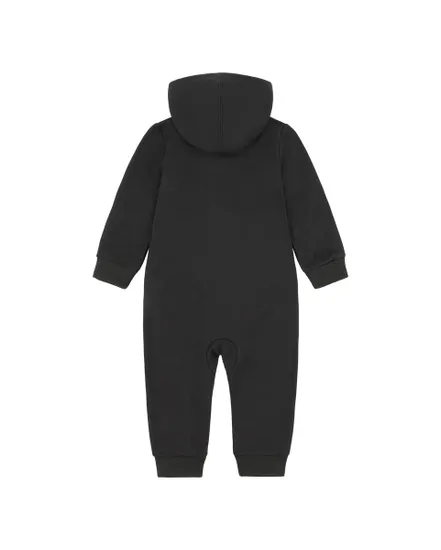 Combinaison Bébé NKN ESSENTIALS HOODED COVERALL Noir