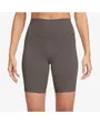 Cycliste Femme W NK DF ONE HR 8IN SHORT Marron