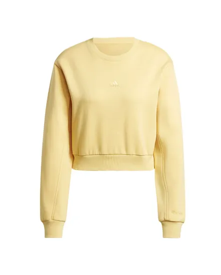 Sweat Femme W ALL SZN C SWT Jaune