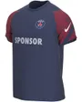 T-shirt de football  homme PSG M NK BRT STRK TOP SS Bleu