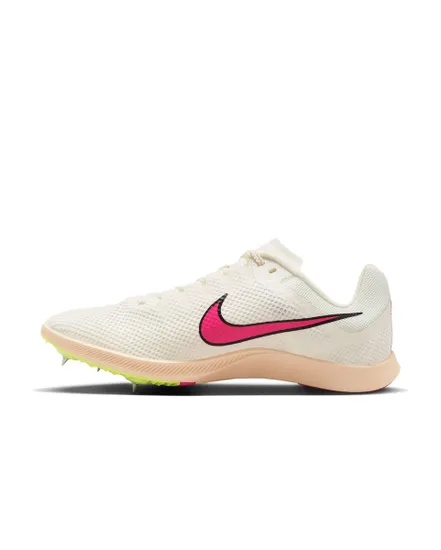 Chaussures d'athlétisme Unisexe NIKE ZOOM RIVAL DISTANCE Beige