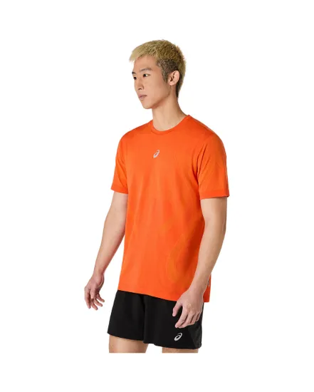 T-shirt Homme ROAD SEAMLESS SS TOP Orange