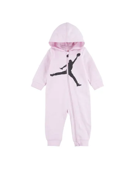 Combinaison bébé Bebe garcon JDB HBR JUMPMAN HOODED COVERALL Rose