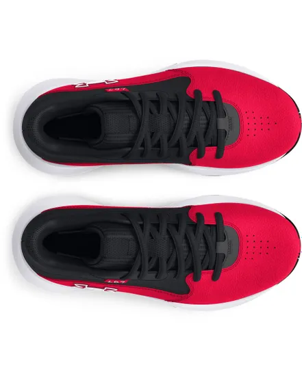 Chaussures de basketball Enfant UA GS LOCKDOWN 7 Rouge