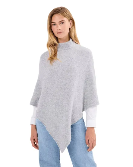 Poncho Femme Fortuna Col Haut