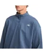 Sweat Homme Essential Light Relaxed Zip Crew