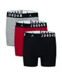 Lot boxers Enfant plus âgé JHB FLIGHT COTTON CORE 3PK BB Rouge