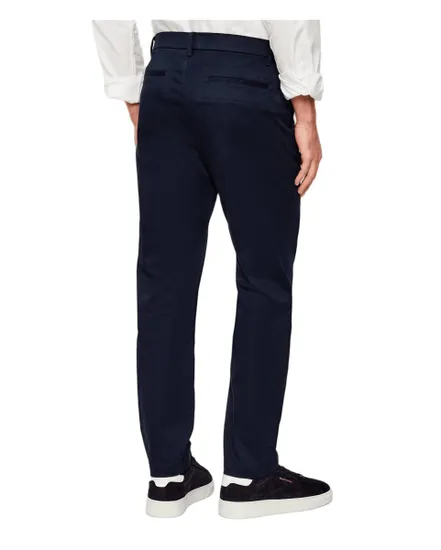 Pantalon chino Homme SLIM REFINED COTTON STRETCH TROU Saphir Foncé