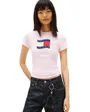 T-Shirt Femme TJW Slim Wavy Flag Tee