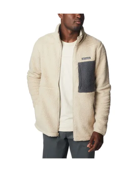 Polaire zip Homme Mountainside Heavyweight Fleece Beige