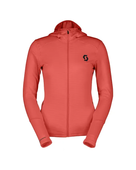 Veste polaire Femme DEFINED LIGHT HOODY Rouge clair