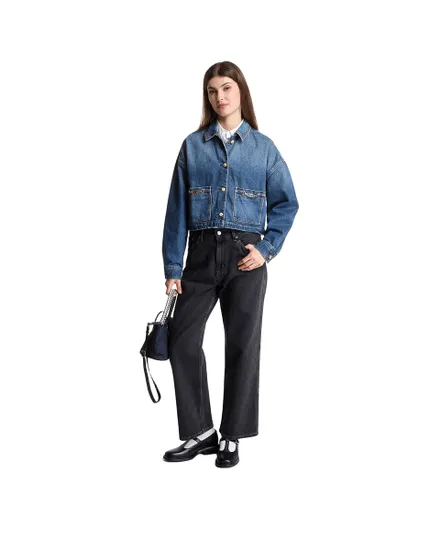 Veste Femme Cropped Jean Cam