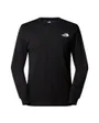 T-shirt manches longues Homme M L/S EASY TEE Noir