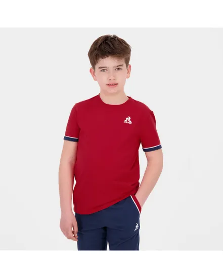 T-shirt TRICOLORE Enfant Rouge