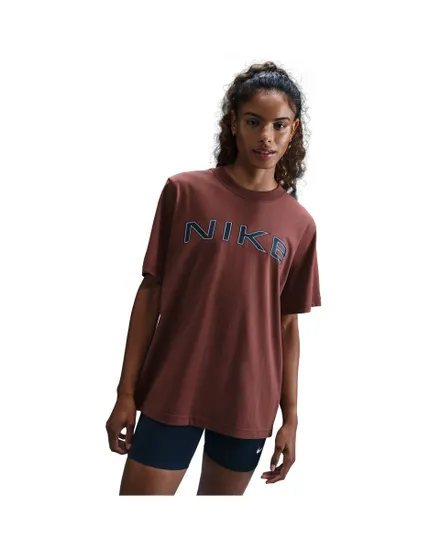 T-shirt Femme W NSW PHOENIX SS TEE Bordeaux