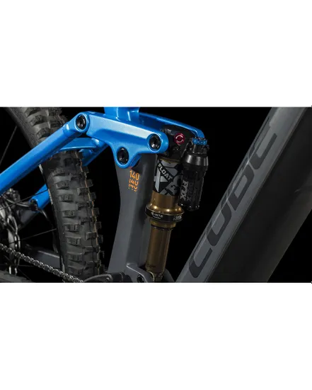 VTT électrique tout suspendu Unisexe STEREO HYBRID 140 HPC ACTIONTEAM 750 Bleu