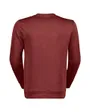 Sweat Homme TECH CREWNECK Rouge sombre