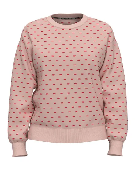 Sweat manches longues Femme GRAPHIC STANDARD CREW Rose